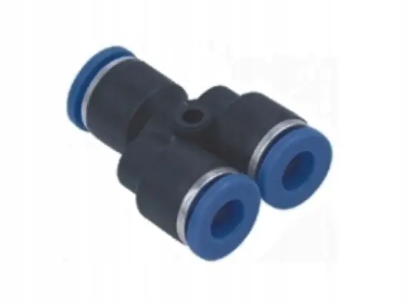 Autentyczny Trójnik wtykowy Y 10 mm