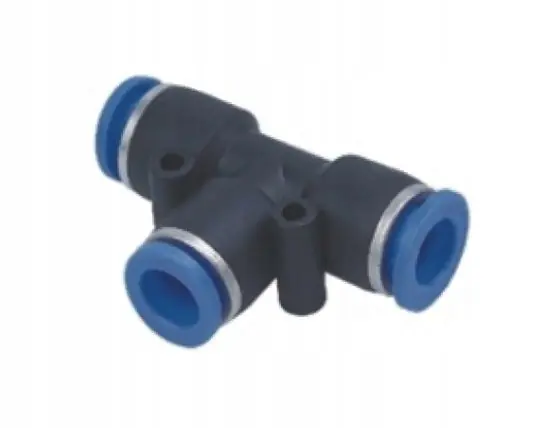 Trójnik wtykowy T pod wąż fi 10 mm Oryginalny