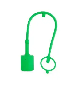 Zwrot pieniędzy Zaślepka plastikowa grzybkowa 1/2" zielona ISO/A wtyk M.BIR12 815004005