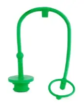 Zaślepka plastikowa grzybkowa 1/2" zielona ISO/A gniazdo F.BIR12 815004004 Oryginalny