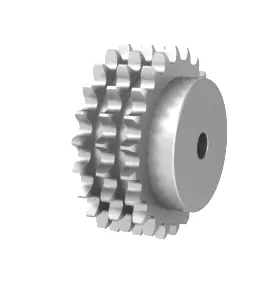 Bezpieczna płatność Koło łańcuchowe 16B-3 z=24, z piastą