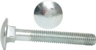 Śruby zamkowe M5x16 kl.4.8 ocynk DIN 603 10szt. Ostatnia szansa