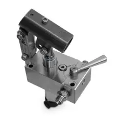 Szybka dostawa Pompa ręczna zbiornikowa pod siłownik dwustronnego działania 25cm3, 3/8"BSP 350bar z zaworem przeciążeniowym, stal nierdzewna