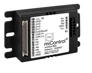 Wysoka jakość Sterownik silników DC/BLDC mcDSA-B65 9-60VDC max.15A