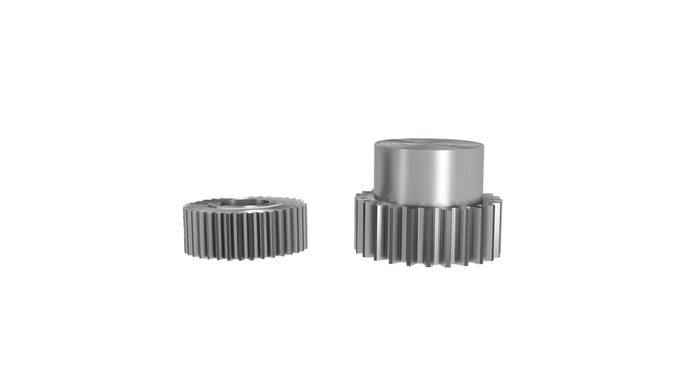 Autentyczny Koło zębate ATLANTA 24 34 222, Moduł 3 z=22, zęby proste, hartowane, szlifowane, klasa dokładności 6