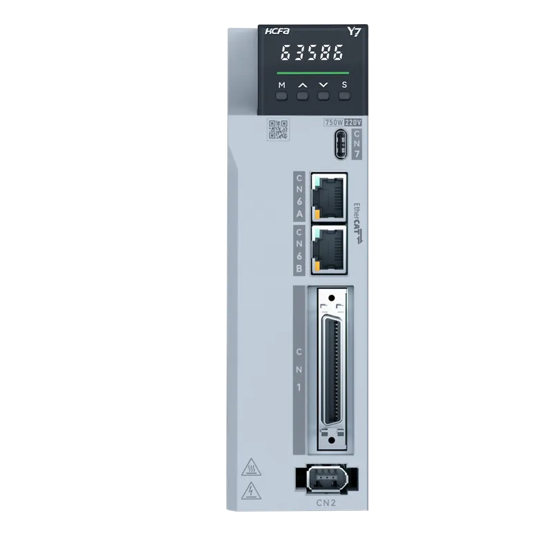 Autentyczny Serwowzmacniacz HN-Y7FA075A-S do 750W, 5.5A, 1/3x230VAC, RS485/Modbus RTU, STO, typ FA - sterowanie impulsowe, full functional