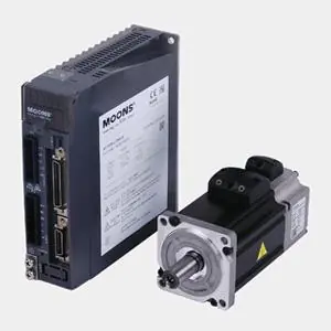 Zwrot pieniędzy Serwowzmacniacz Moons' M2DV-1D82Q 300W 1,8A 230VAC RS232/Modbus RTU/Q Programmer/impulsowe/analogowe