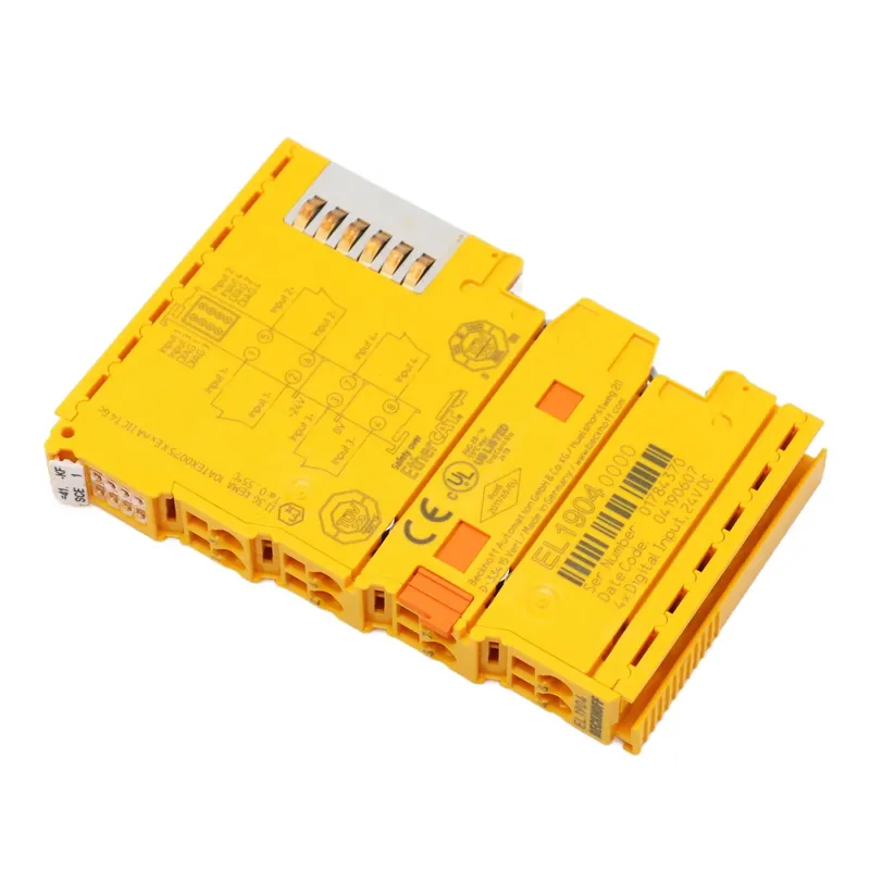 Darmowa dostawa Beckhoff EL1904 |EtherCAT Terminal, 4-kanałowy cyfrowy, TwinSAFE