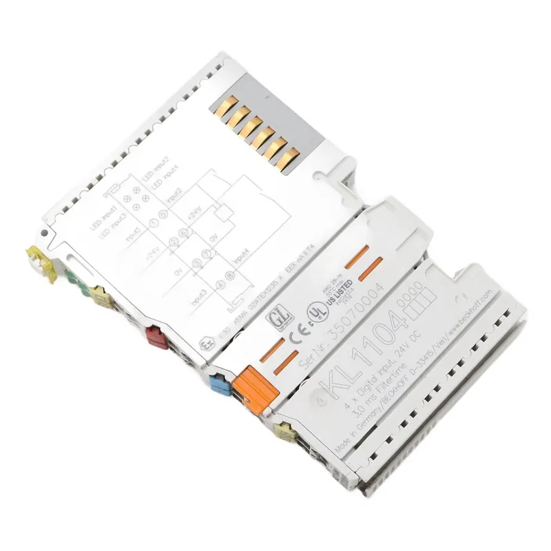 Nowość Beckhoff KL1104 | 4-Kanal-Digital-Eingangsklemme 24 V DC / VE: 5 Stück