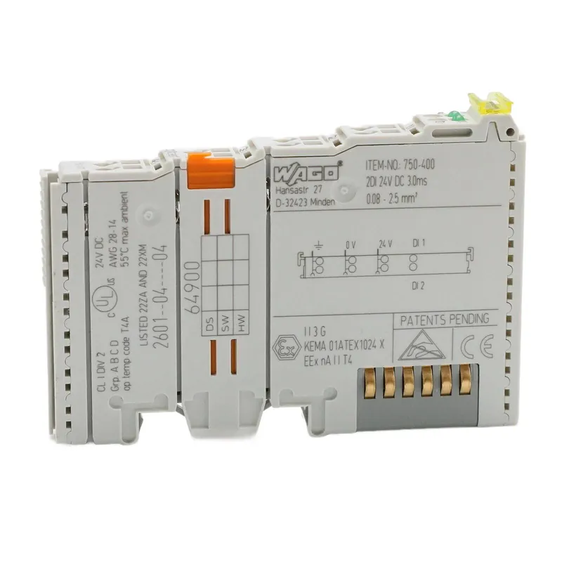 Niska cena Wago 750-402 | 2-kanałowe wejście cyfrowe 24V DC 3,0ms VE: 2szt