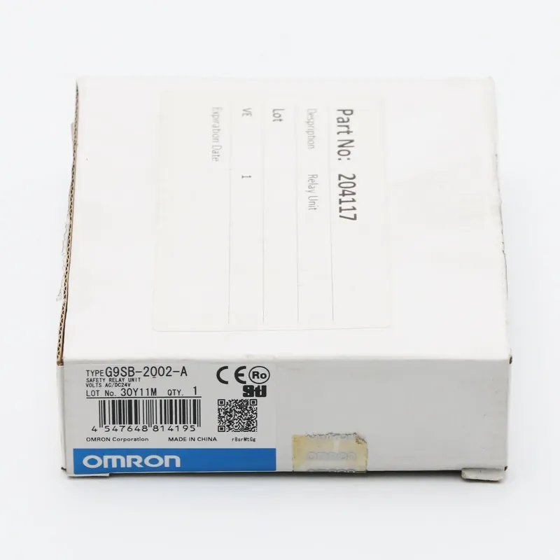 Promocja Omron G9SB-2002-A Przekaźnik bezpieczeństwa| Pląba