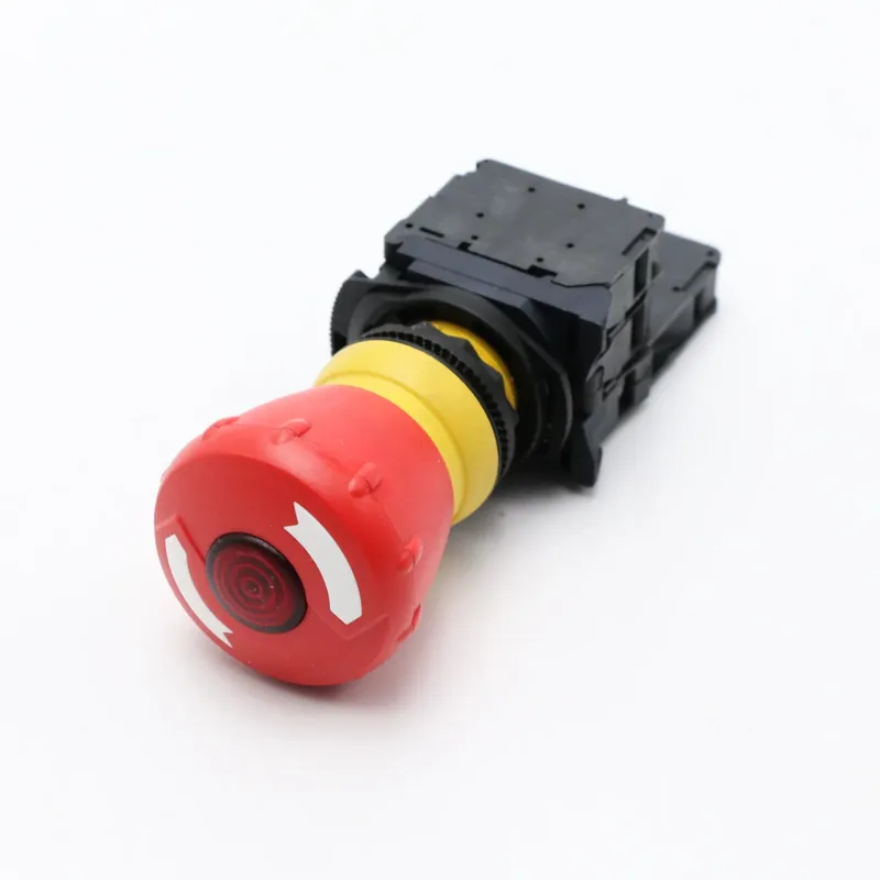 Allen Bradley Przycisk zatrzymania awaryjnego z 800F-X02D + 800F-X01 + 800F-N3R Oryginalny