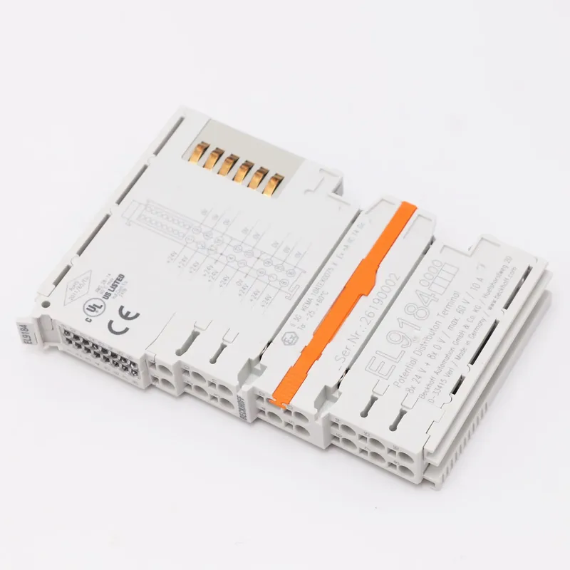 Beckhoff EL9184 | Zacisk rozdziału potencjału, 8 x 24 V DC, 8 x 0 V DC Autentyczny