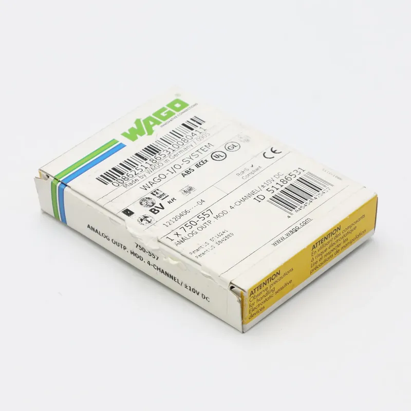 Szybka dostawa Wago 750-557 | 4-kanałowe wyjście analogowe; DC ±10 V