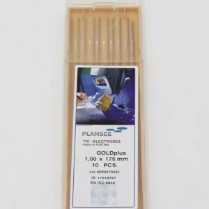 Ekspresowa dostawa Plansee TIG – Electrodes Goldplus 1,00 x 175mm 10 szt