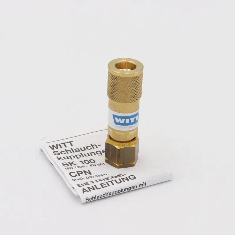 Witt Gasetechnik SK 100 ISO 7289 – EN 561 Złącza węży CPN Premium