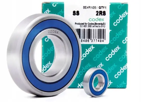 Kup teraz 6809 2RS CODEX Łożysko kulkowe nierdzewne 45x58x7