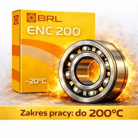 6010 ZZ ENC 200°C BRL Łożysko kulkowe proste jednorzędowe Oferta limitowana