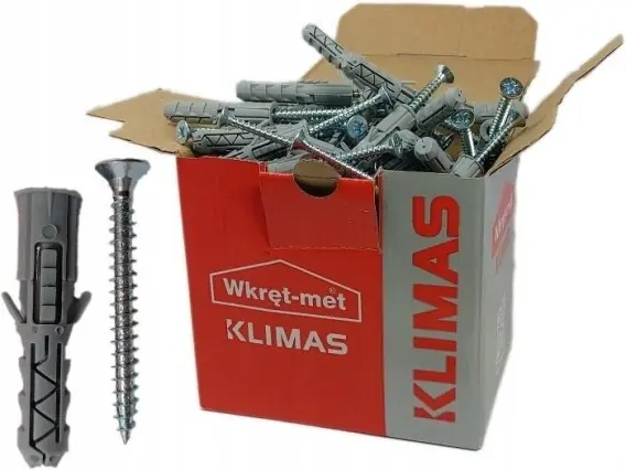 KOŁEK ROZPOROWY Z WKRĘTEM KRX-105050 - 100 SZT Ekspresowa dostawa