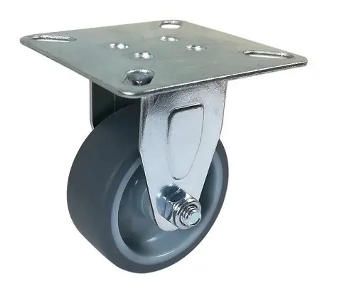 Zestaw kołowy stały 75mm nośność 60 kg Tani