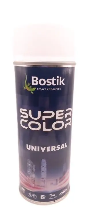 Autentyczny SPRAY SUPER COLOR 400ML BIAŁY MAT RAL9010