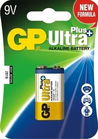 BATERIA ULTRA+ ALKALINE 9V 6LF22 Wysoka jakość